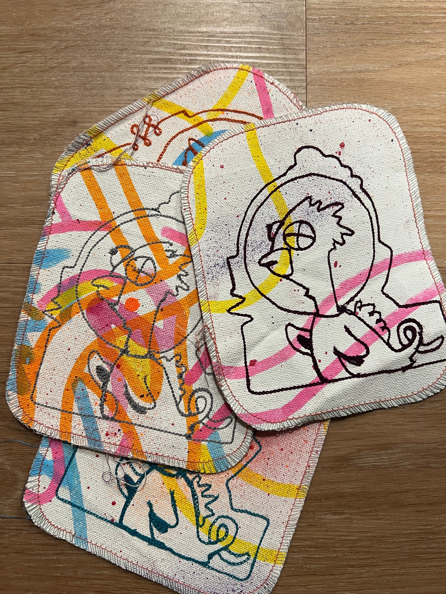 SPACE CASE BIRD PATCH