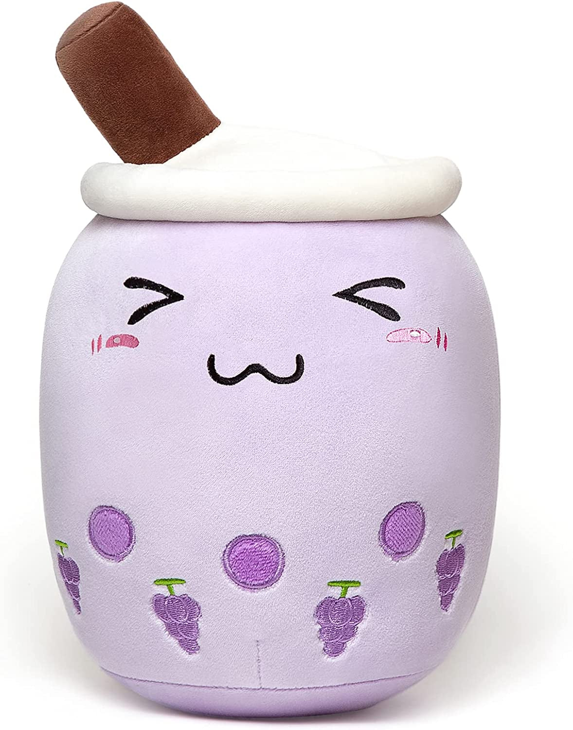 Boba Plush 20In Large Kawaii Plushies Bubble Tea Jumbo Cute Squishy Pillow Soft Stuffed Animal for Kids/Girls/Boys