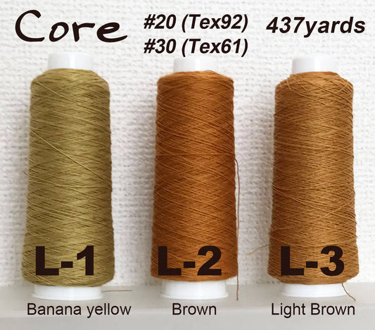 Poly Core Wrapped Cotton Thread. 437Yds(400M) Spool.