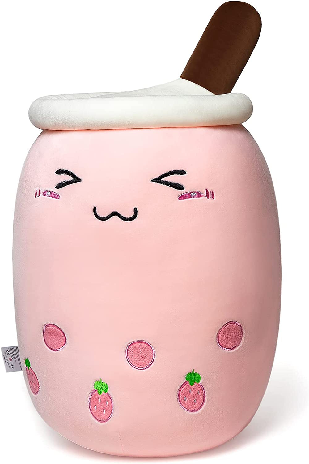 Boba Plush 20In Large Kawaii Plushies Bubble Tea Jumbo Cute Squishy Pillow Soft Stuffed Animal for Kids/Girls/Boys
