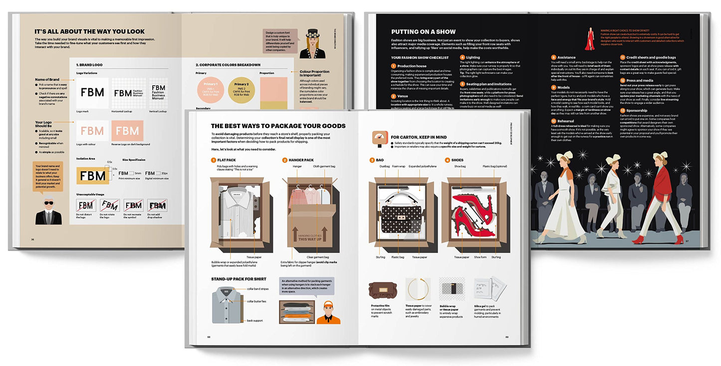 The Fashion Business Manual: an Illustrated Guide to Building a Fashion Brand