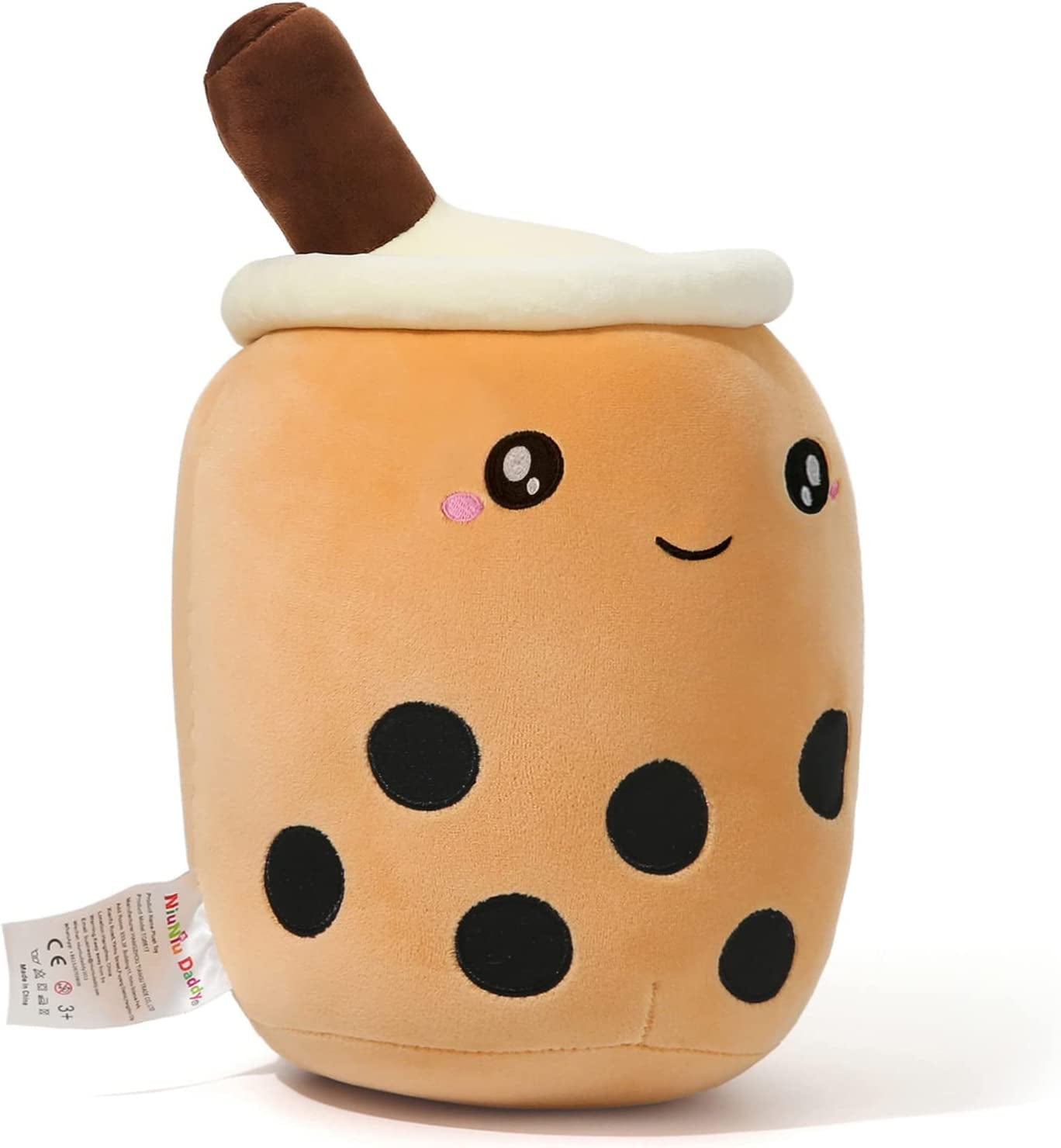 Boba Plush 20In Large Kawaii Plushies Bubble Tea Jumbo Cute Squishy Pillow Soft Stuffed Animal for Kids/Girls/Boys