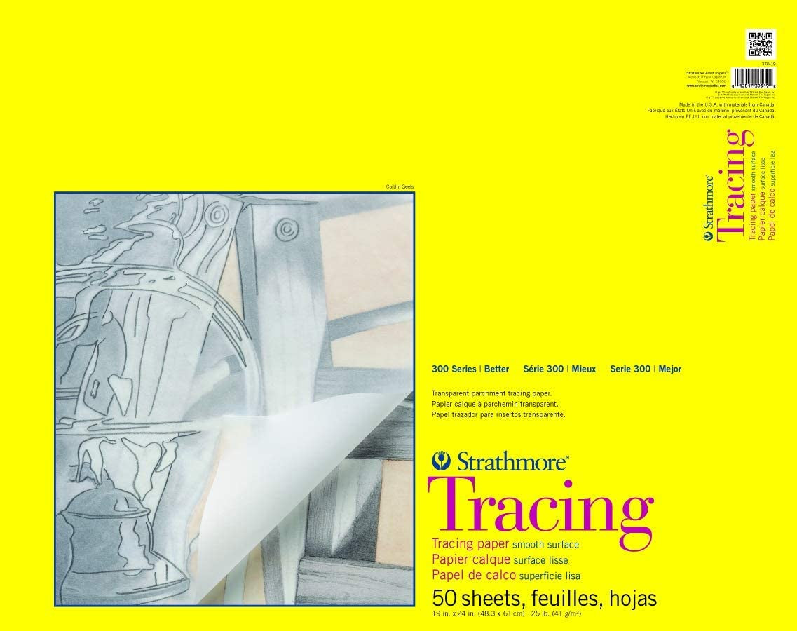 Tracing Paper Pad 9"X12"-50 Sheets -370900