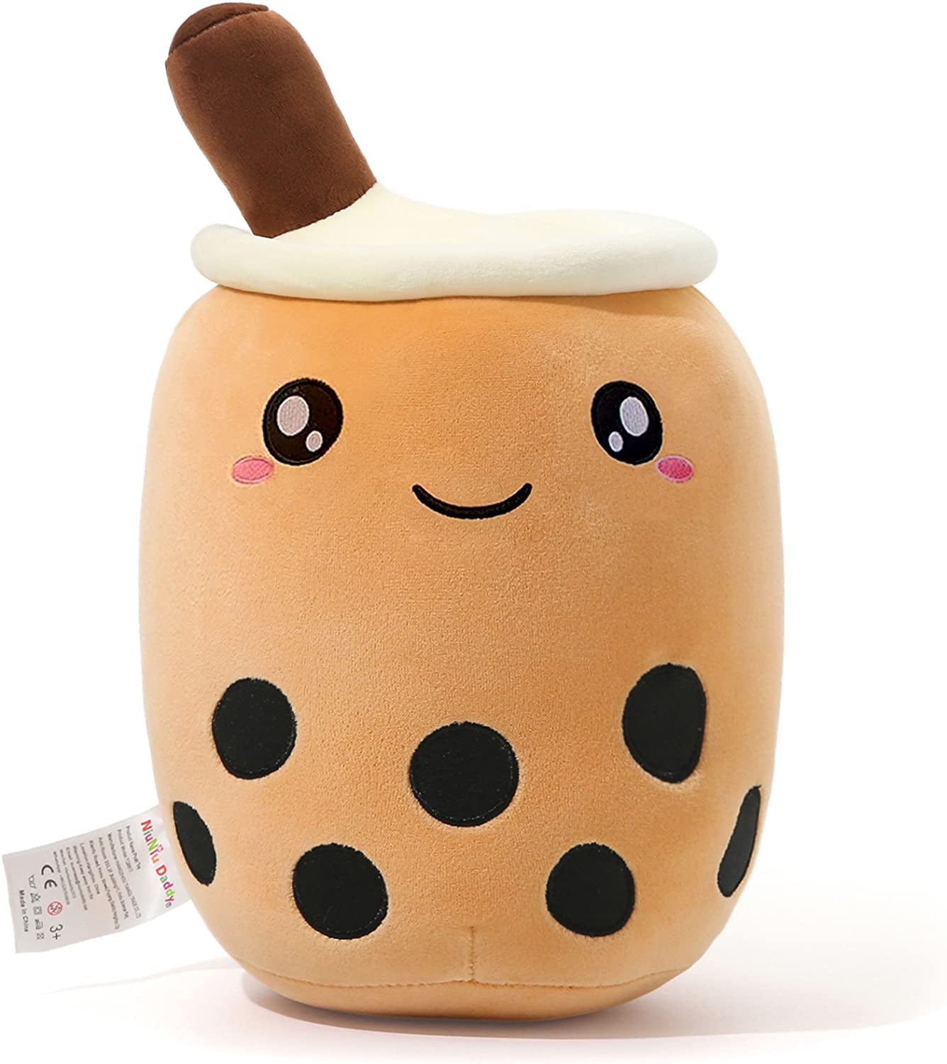 Boba Plush 20In Large Kawaii Plushies Bubble Tea Jumbo Cute Squishy Pillow Soft Stuffed Animal for Kids/Girls/Boys