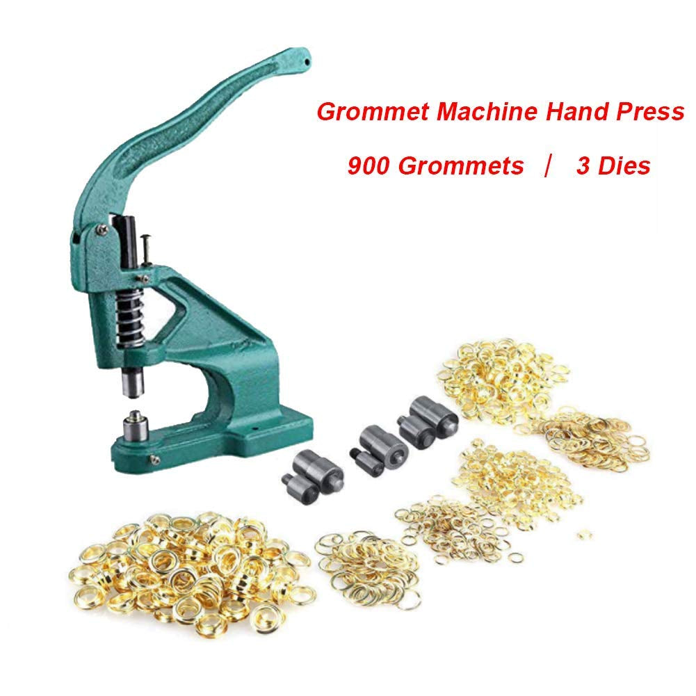 Jameson Hand Press Heavy Duty witg 3 Dies and 900 Grommets