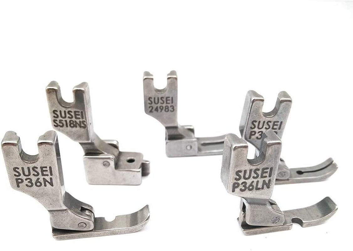 5 Different Presser Feet For Industrial Sewing Machines