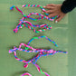 Custom braided bracelets by Akari