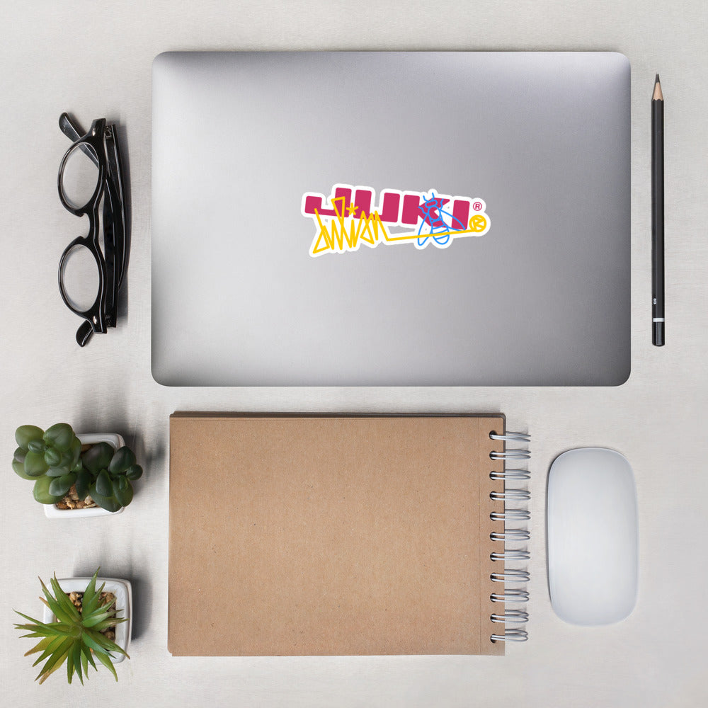Juki Killer Bee CMYK Sticker