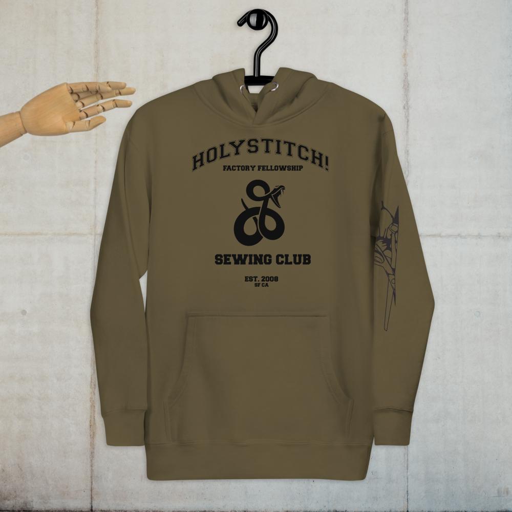 The Holy Stitch! Factory Fellowship Sewing Club Hoodie