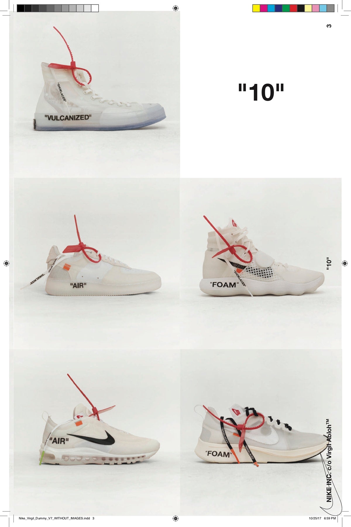 VIRGIL ABLOH NIKE 10 TEXTBOOK – Holy Stitch! Factory Fellowship