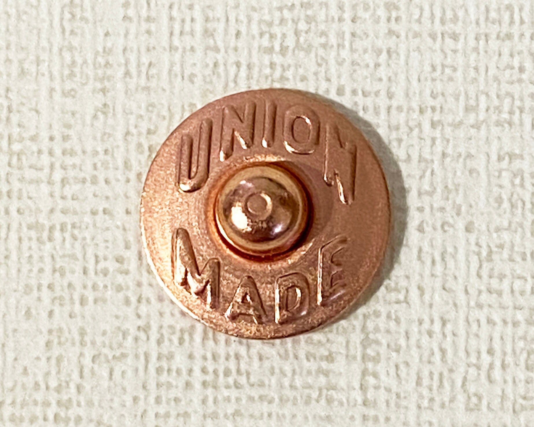 Rivet Burr of "UNION MADE" [Set of 40]