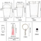 302Pcs Mini Milky Tea Keychain Accessories Bubble Tea Cream Glue Casting Kit Mini Cup Pendant Charms with Keychain Rings Tassels Bubbles Straws for Key Chain DIY and Earring Making