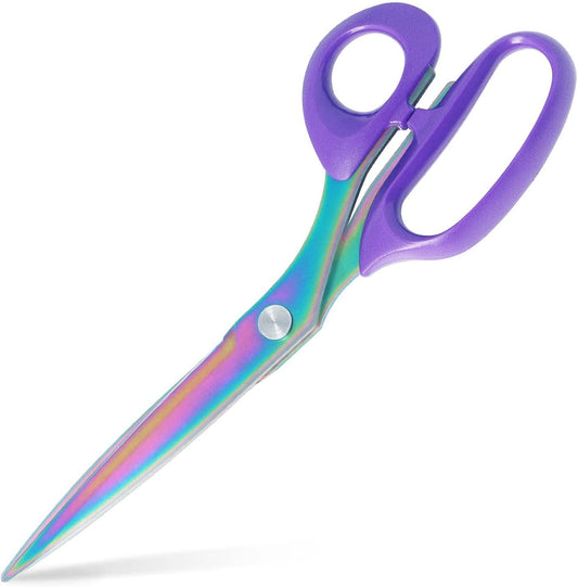 Titanium Coated Fabric Scissors, Ergo ABS Handle, 10.5 Inch