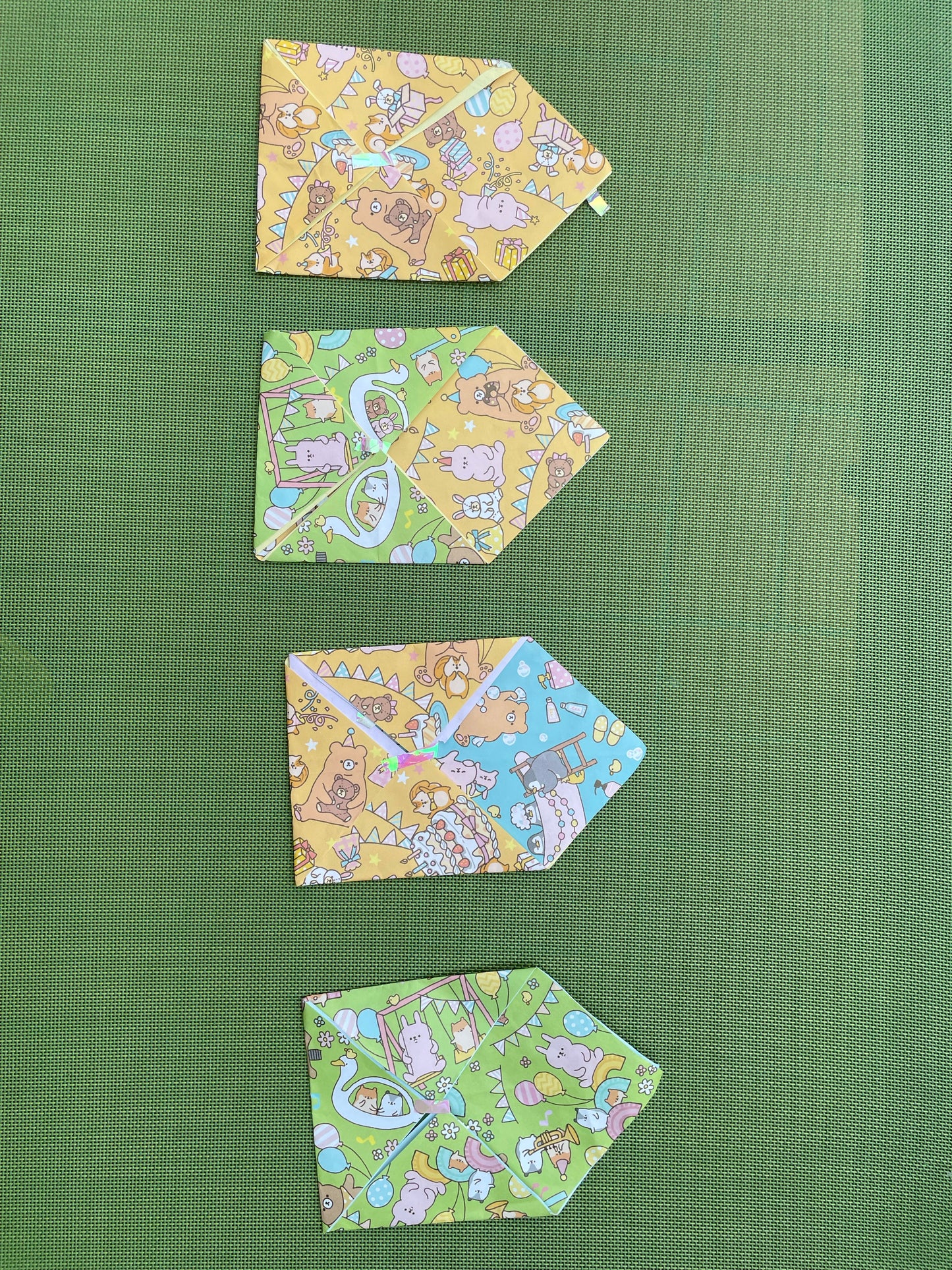 Isis custom origami envelopes