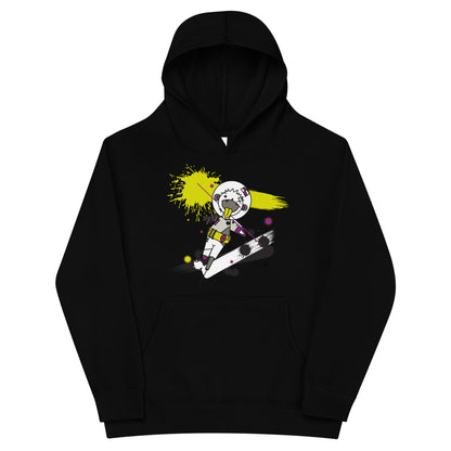 Space Monkey Kids Fleece Hoodie