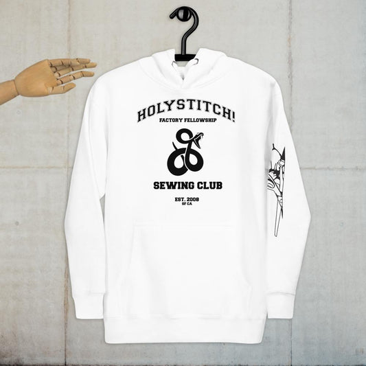 The Holy Stitch! Factory Fellowship Sewing Club Hoodie